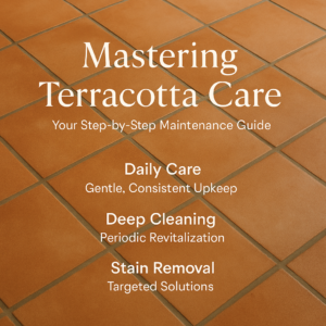 maintenance of terracotta tiles 
