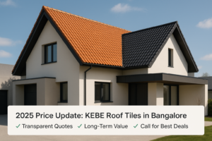 kebe roof tiles updates in bangalore