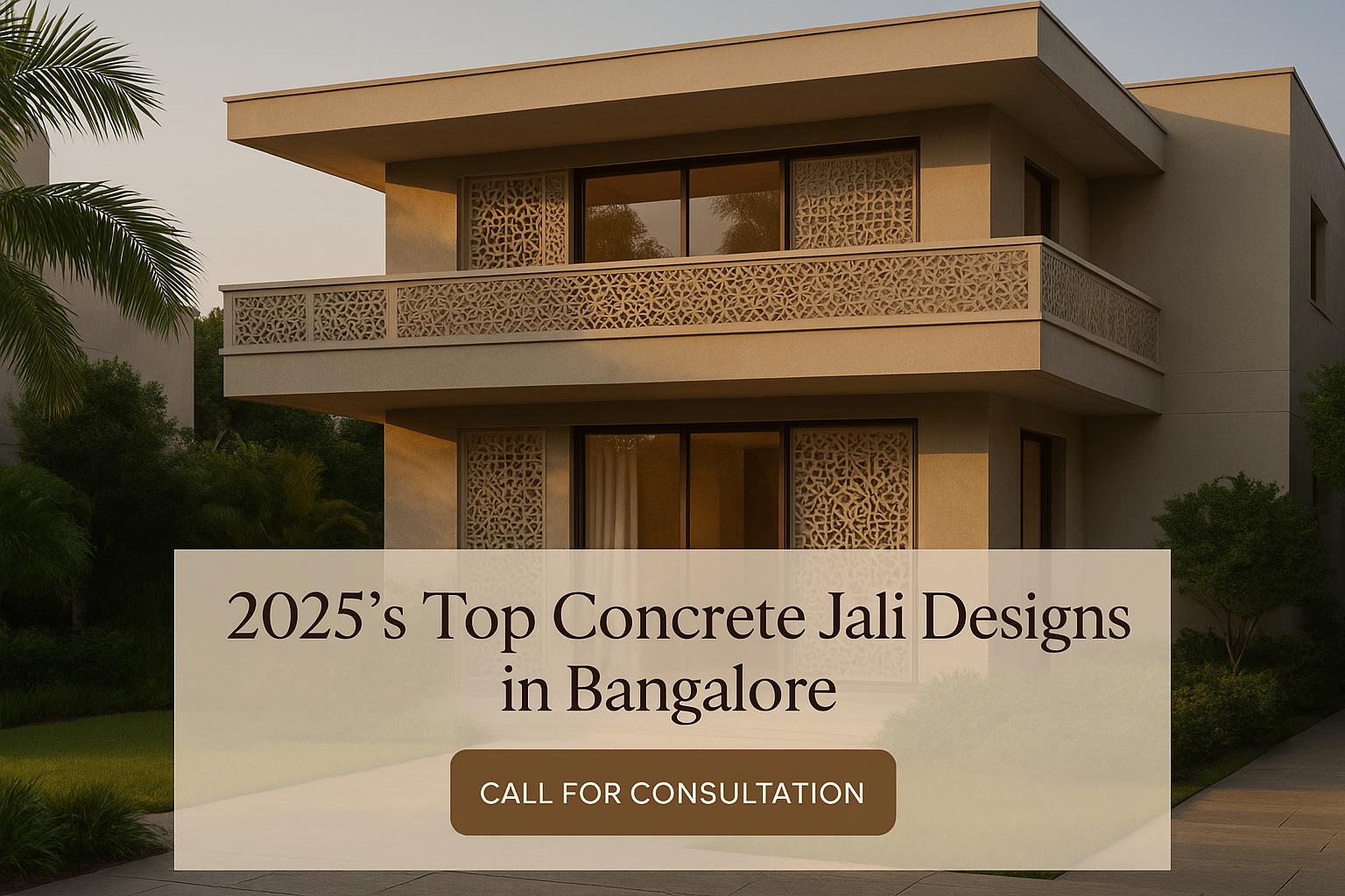 concrete jali designs in bangalore