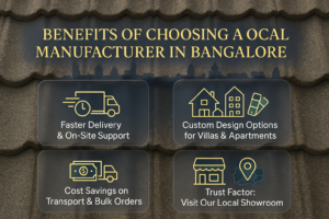 benefits of local stone coated sheets manufacturer in bangalore