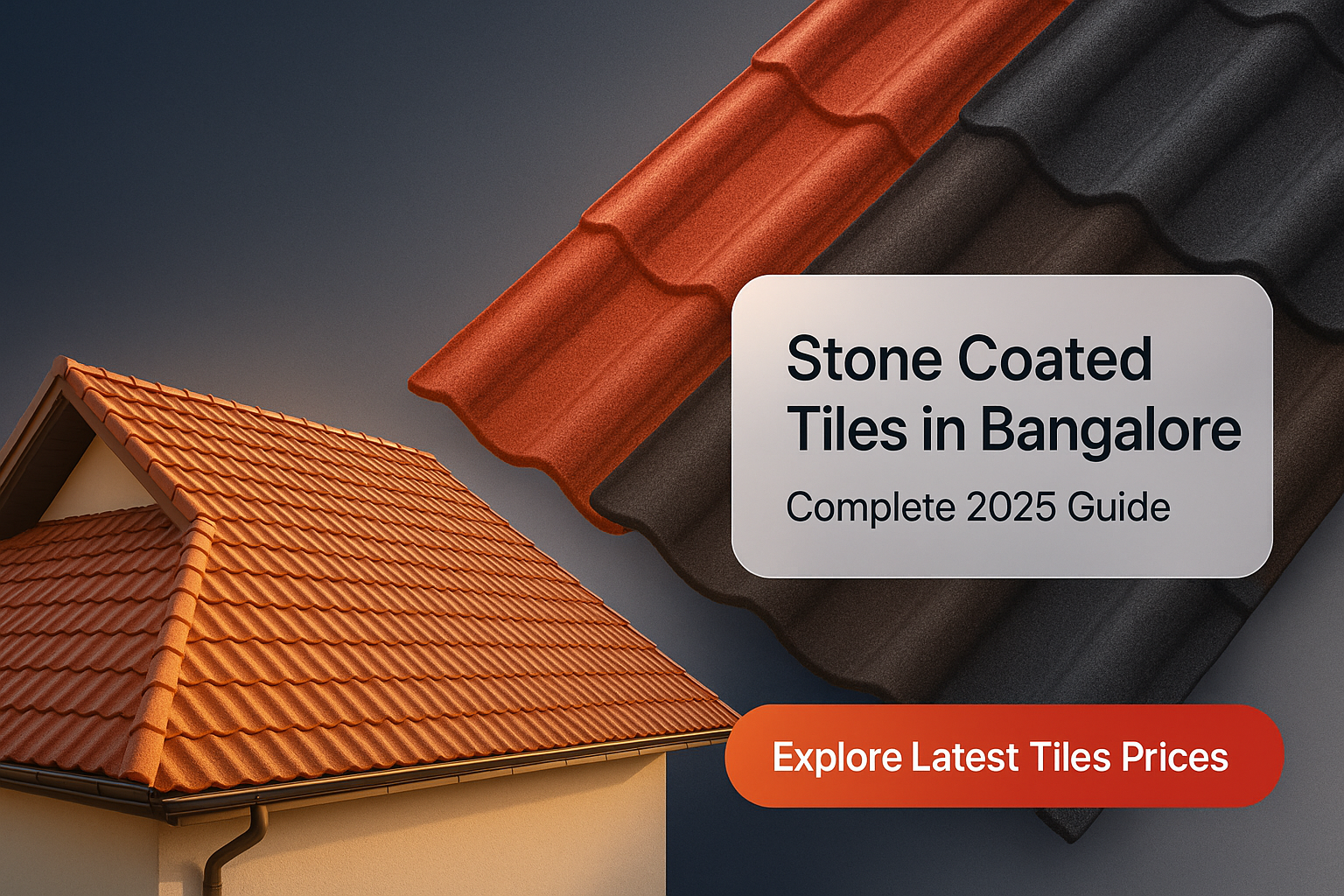 Stone Coated Tiles in Bangalore