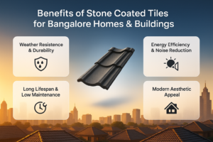 Benefits of Stone Coated Tiles for Bangalore