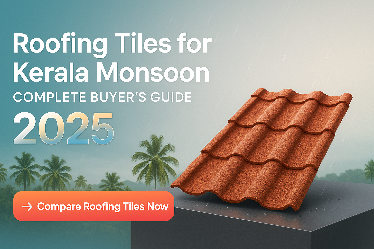 roofing tiles for Kerala monsoon