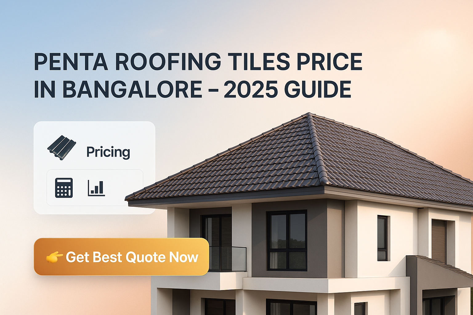 Penta Roofing Tiles Price in Bangalore