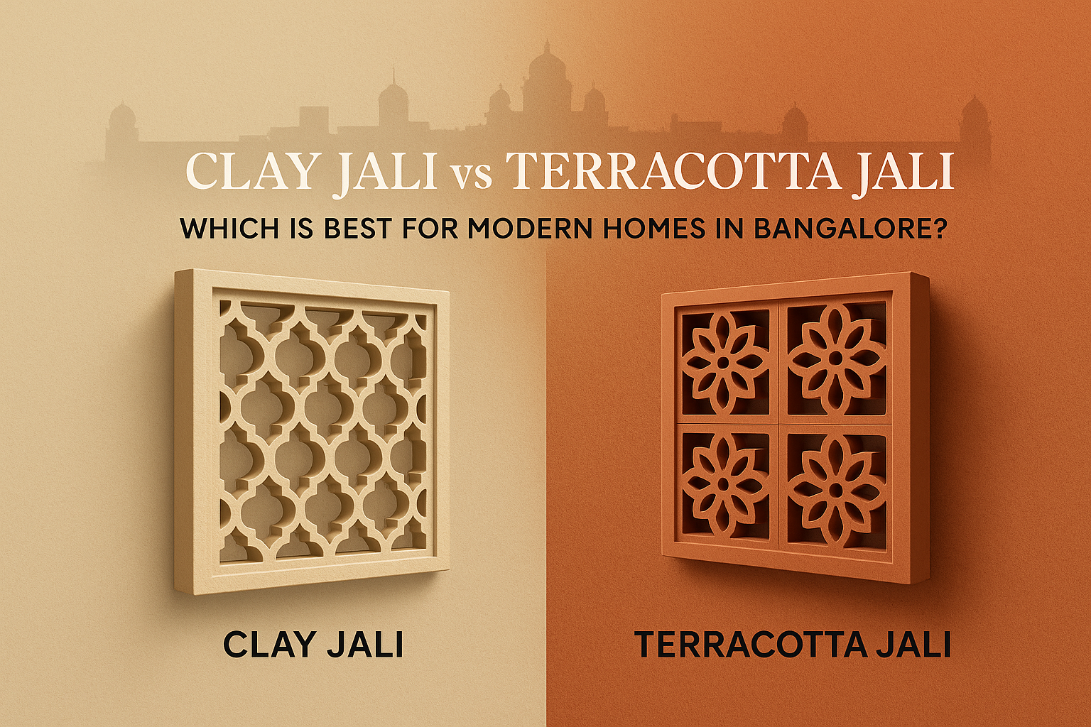 Clay Jali vs Terracotta Jali