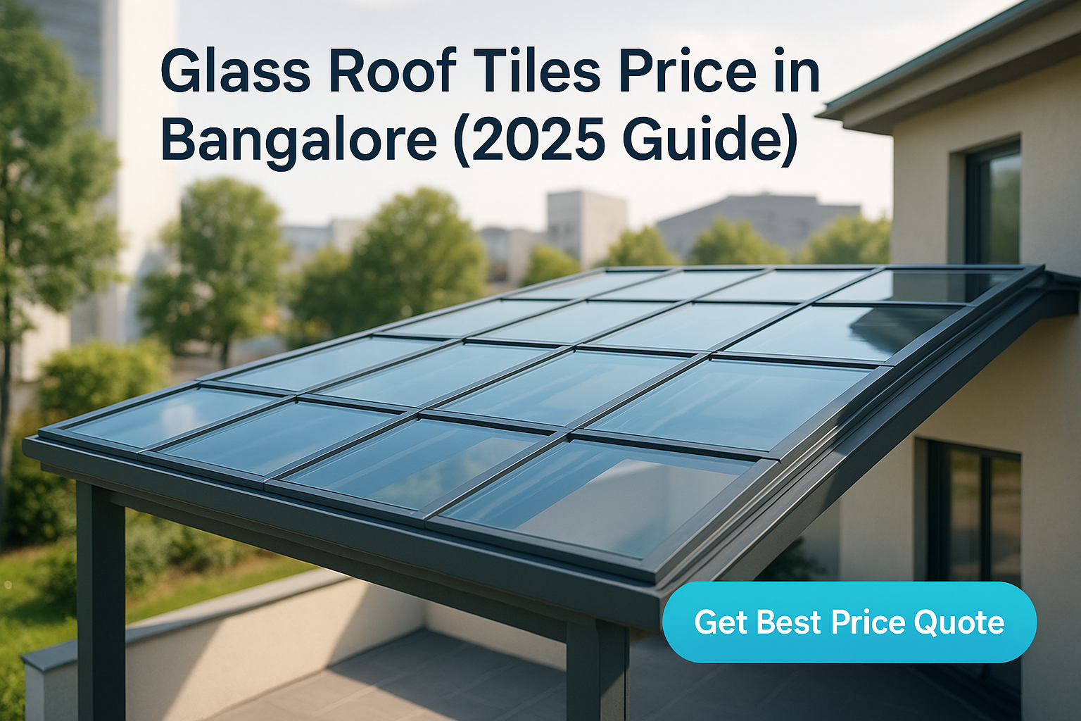Glass Roof Tiles Price in Bangalore