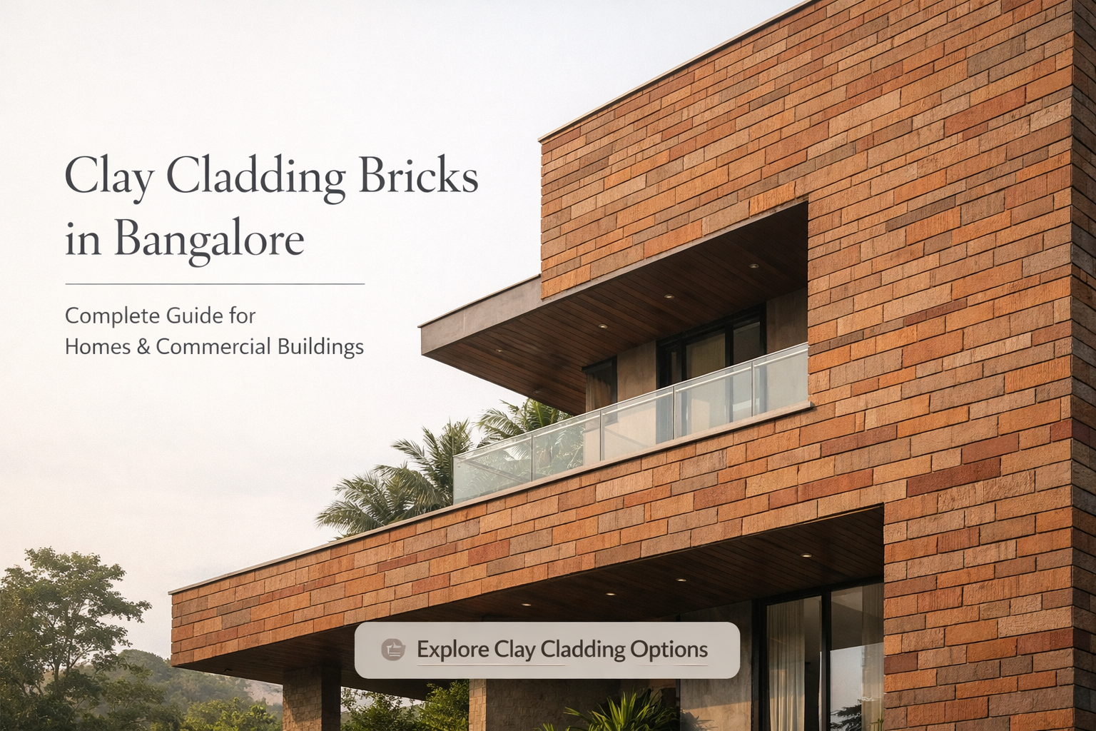 Clay Cladding Bricks in Bangalore